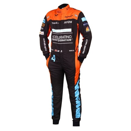 Mclaren Article Go Kart Race Suit Digital Printed Made to Measure Level 2 Karting Suit