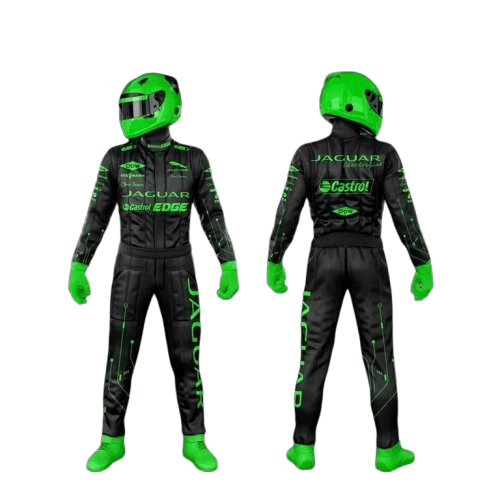 Jaguar Go Kart Racing Suit – Level 2 Digital Printed Karting Gear