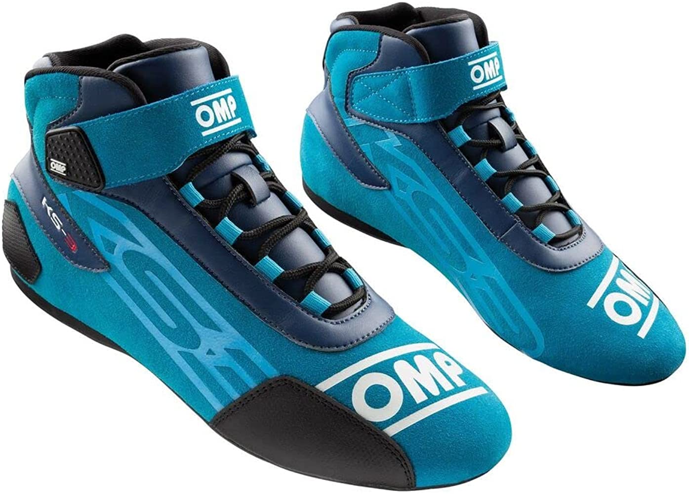 OMP Go Kart Blue Colour Racing Shoes Digital Printed Made To Measure Level 2 Karting  OMP Go Kart Blue Colour Racing Shoes Digital Printed Made To Measure Level 2 Karting