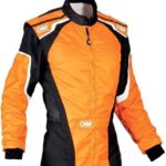 OMP Orange Go Kart Kids Racing Suit Digital Printed Made to Measure Level 2 Karting
