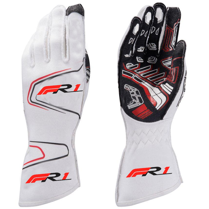 Go Kart White Colour Racing Gloves Digital Printed Made To Measure Level 2 Karting Go Kart White Colour Racing Gloves Digital Printed Made To Measure Level 2 Karting