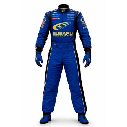 Subaru Go Kart Racing Suit Level 2 Digital Printed Made-to-Measure Karting Performance Gear