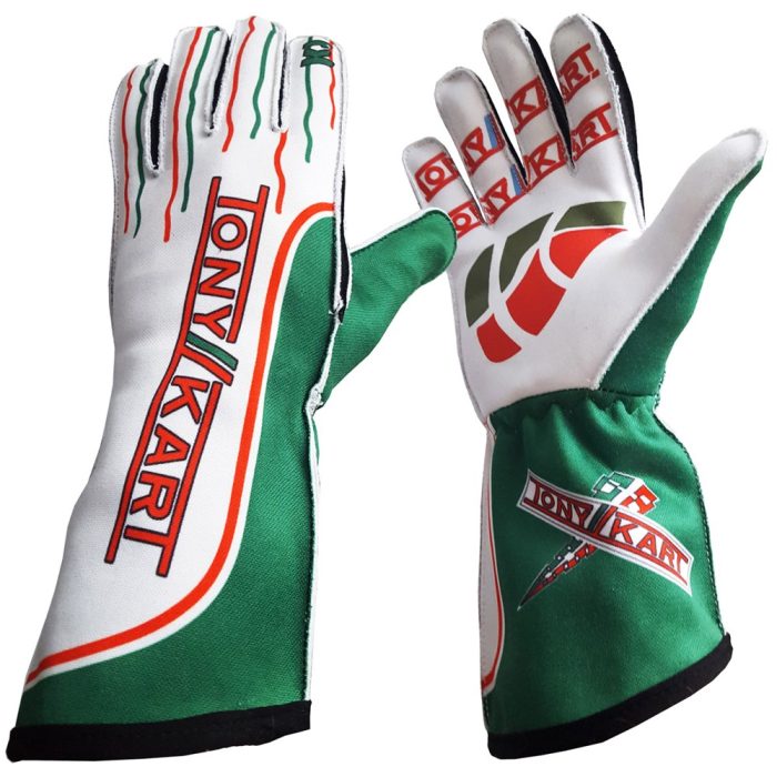 Go Kart Race Gloves Digital Printed Made To Measure Level 2 Karting CE FIA Approved