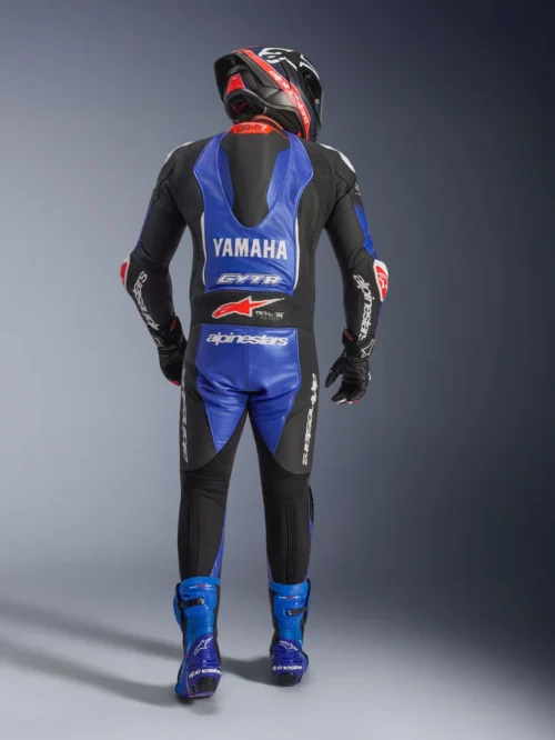 Alpinestars Yamaha GP-R7 1-Piece Leather Motorcycle Racing Suit – Premium Track Day Performance Suit