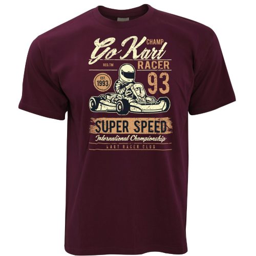 Go Kart Racing Shirt Digital Printed Made To Measure Level 2 Karting