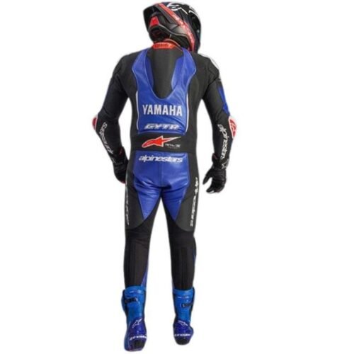 Alpinestars Yamaha GP-R7 1-Piece Leather Motorcycle Racing Suit – Premium Track Day Performance Suit