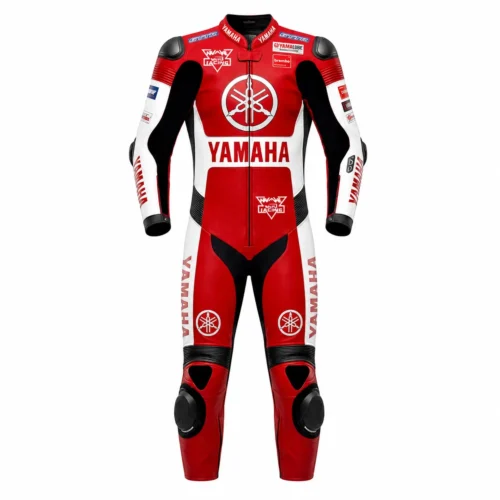 Yamaha Racing One-Piece Leather Motorcycle Racing Suit Premium Track Day Performance Suit Yamaha Racing One-Piece Leather Motorcycle Racing Suit Premium Track Day Performance Suit