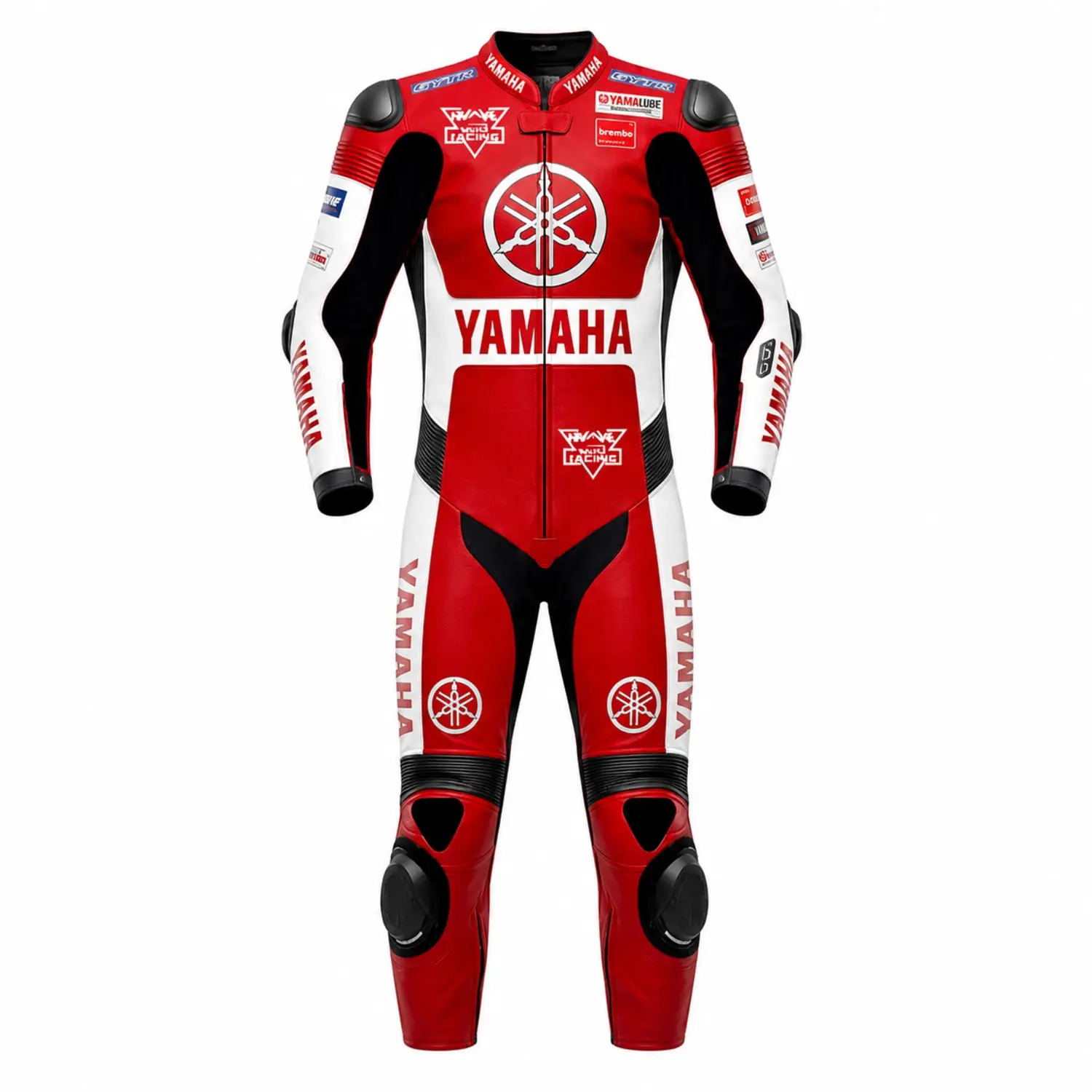 Yamaha Racing One-Piece Leather Motorcycle Racing Suit Premium Track Day Performance Suit Yamaha Racing One-Piece Leather Motorcycle Racing Suit Premium Track Day Performance Suit