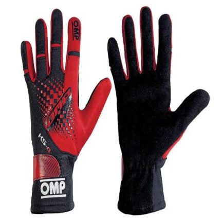 OMP Go Kart Racing Gloves – Medium Size Grip & Flexibility