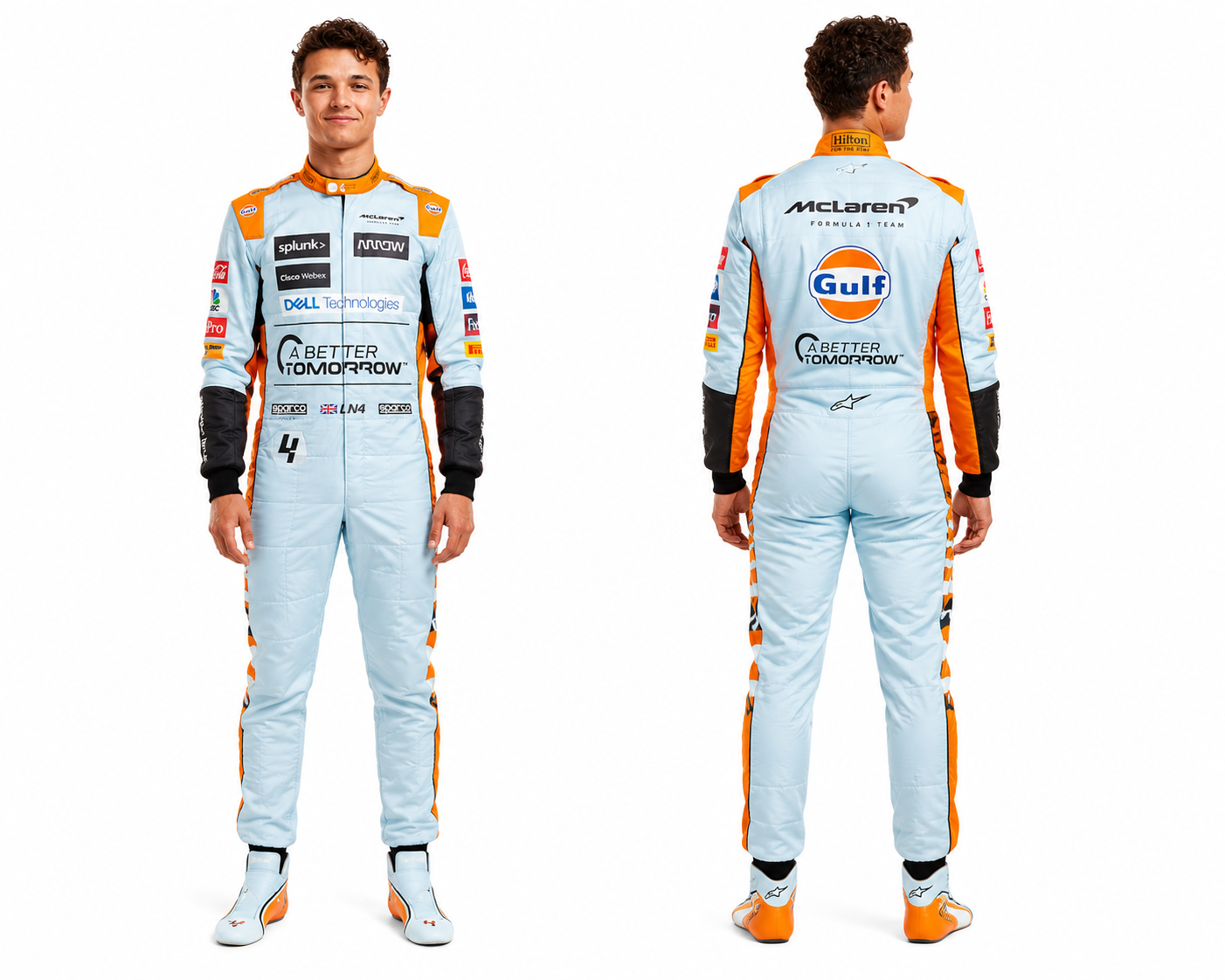 McLaren Go Kart Racing Suit Digital Printed Made To Measure Level 2 Karting McLaren Go Kart Racing Suit Digital Printed Made To Measure Level 2 Karting