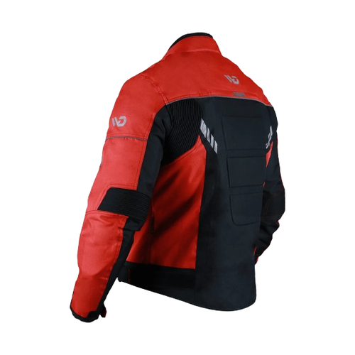 Men’s Textile Motorcycle Jacket Waterproof Riding Gear with Armor & Thermal Liner