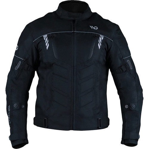 Men’s Textile Motorcycle Jacket Waterproof Riding Gear with Armor & Thermal Liner