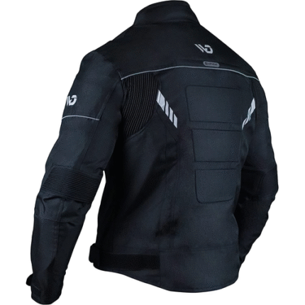 Men’s Textile Motorcycle Jacket Waterproof Riding Gear with Armor & Thermal Liner