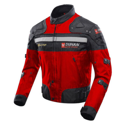 Men’s 600D Cordura Motorcycle Jacket with Armor & Thermal Liner