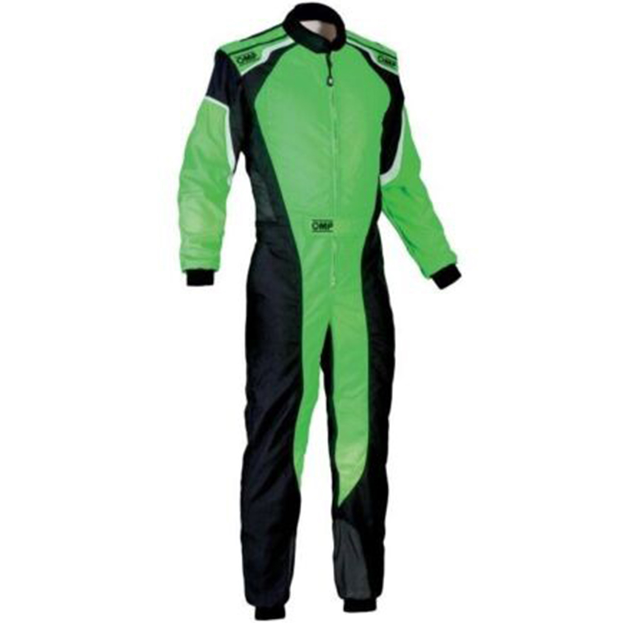 Alpinestars 2024 New Design Black and Green Go Kart Race Suit Digital Printed Made to Measure Level 2 Karting