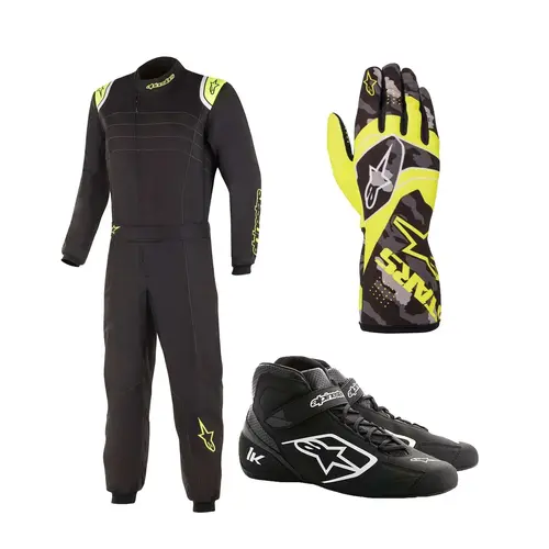 OMP Go Kart Racing Suit Level 2 – Digital Printed Professional Karting Gear