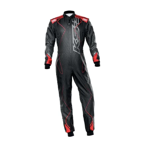 OMP Golden and Black Go Kart Race Suit - Digital Printed - Made to Measure - Level 2 Karting