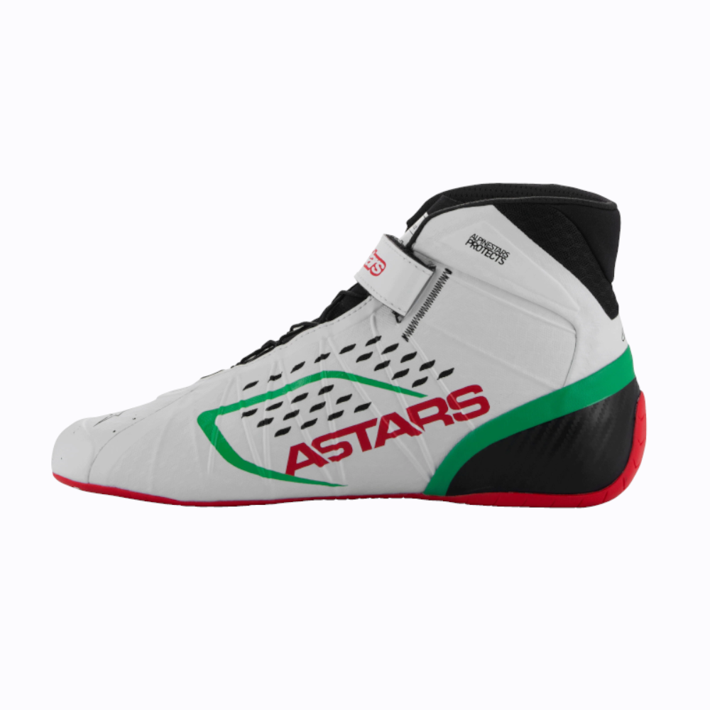 AlpineStar Go Kart Racing Shoes – Digital Printed Premium Leather | Karting Performance | RaceGear Pro
