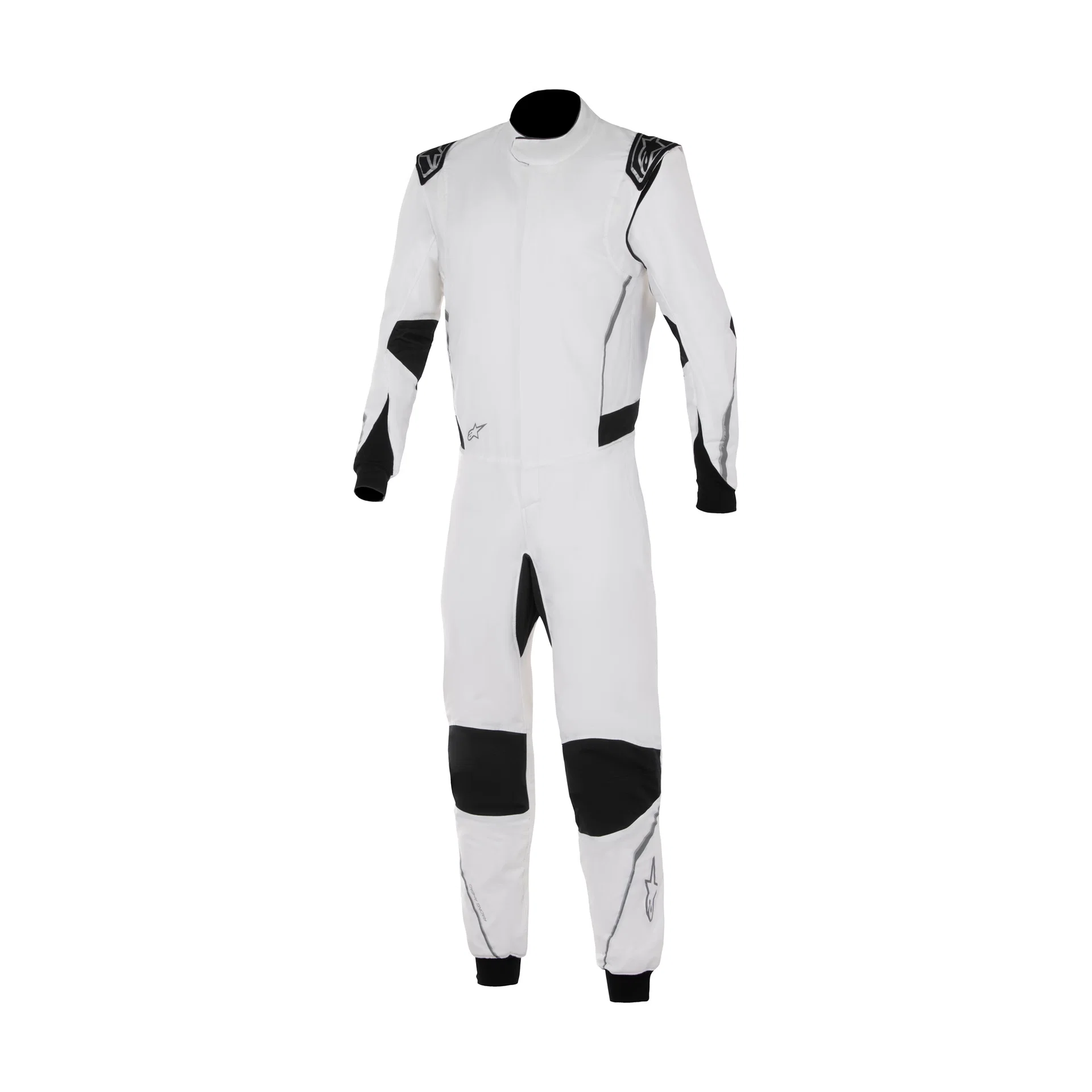 Alpinestars Hypertech V3 Auto Racing Suit Mid-Gray Black Red Fluo Ultra-Lightweight Two-Layer Digital Printed Driver Suit