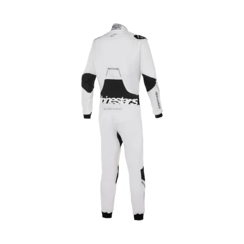 Alpinestars Hypertech V3 Auto Racing Suit Mid-Gray Black Red Fluo Ultra-Lightweight Two-Layer Digital Printed Driver Suit