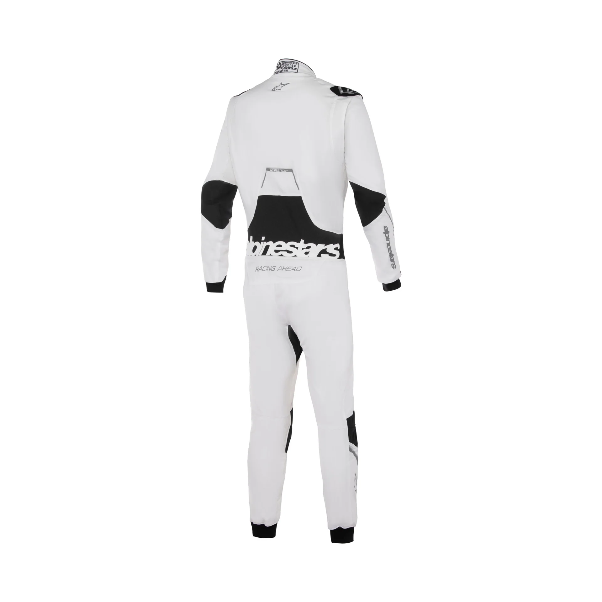 Alpinestars Hypertech V3 Auto Racing Suit Mid-Gray Black Red Fluo Ultra-Lightweight Two-Layer Digital Printed Driver Suit