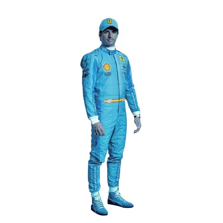 Go Kart Racing Suit Level 2 – Ferrari Digital Printed Karting Suit