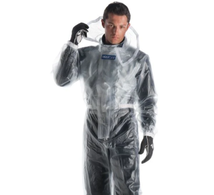 OMP FREEM Kart Racing Rain Suit - Waterproof, Breathable, and Durable Protective Gear