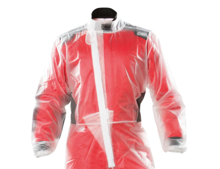 OMP Kart Racing Rain Suit - Waterproof, Breathable, and Durable Protective Gear