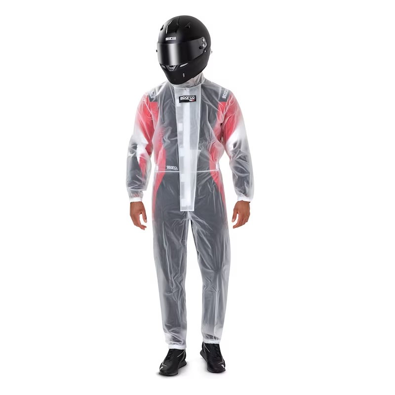 Sparco Kart Racing Rain Suit Digital Printed, Made-to-Measure, Level 2 Karting - Waterproof, Breathable, and Durable Protective Gear Sparco Kart Racing Rain Suit Digital Printed, Made-to-Measure, Level 2 Karting - Waterproof, Breathable, and Durable Protective Gear