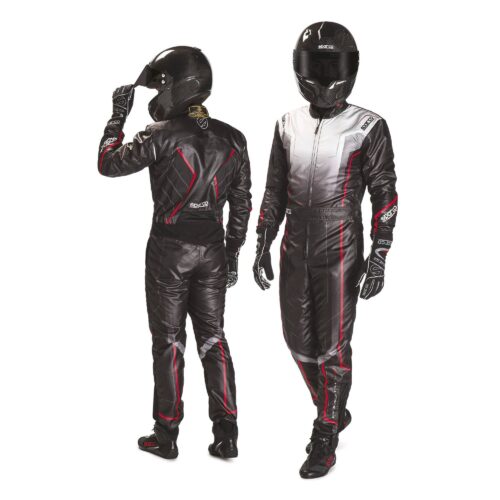 Sparco Racing Suit with Gradient Design and Red Accents