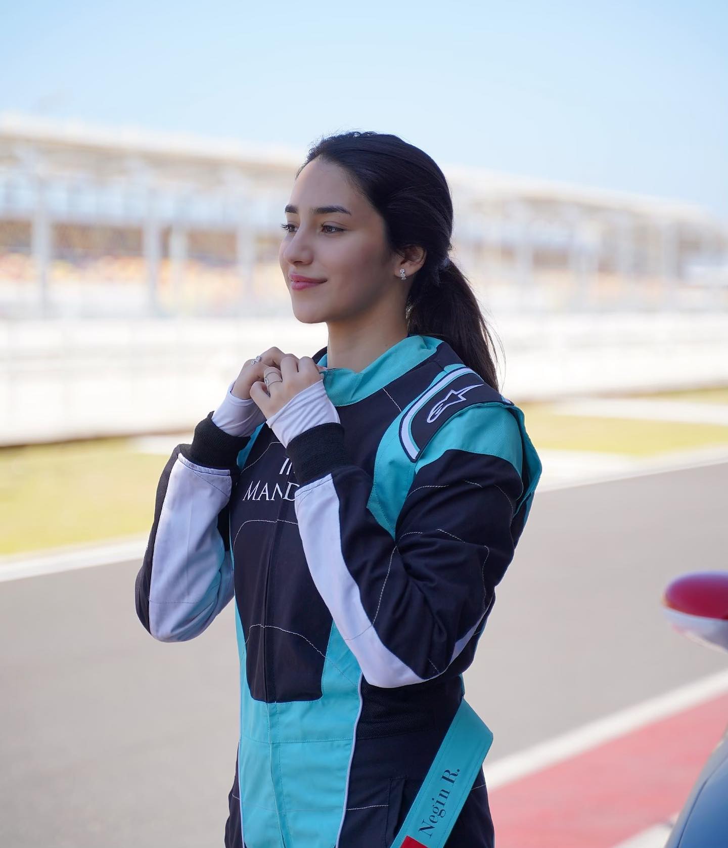 ProXtreme Kart Racing Suit Digital Printed, Made-to-Measure, Level 2 Karting - Cordura Fabric - Teal and Black ProXtreme Kart Racing Suit With Cordura Fabric | Teal & Black