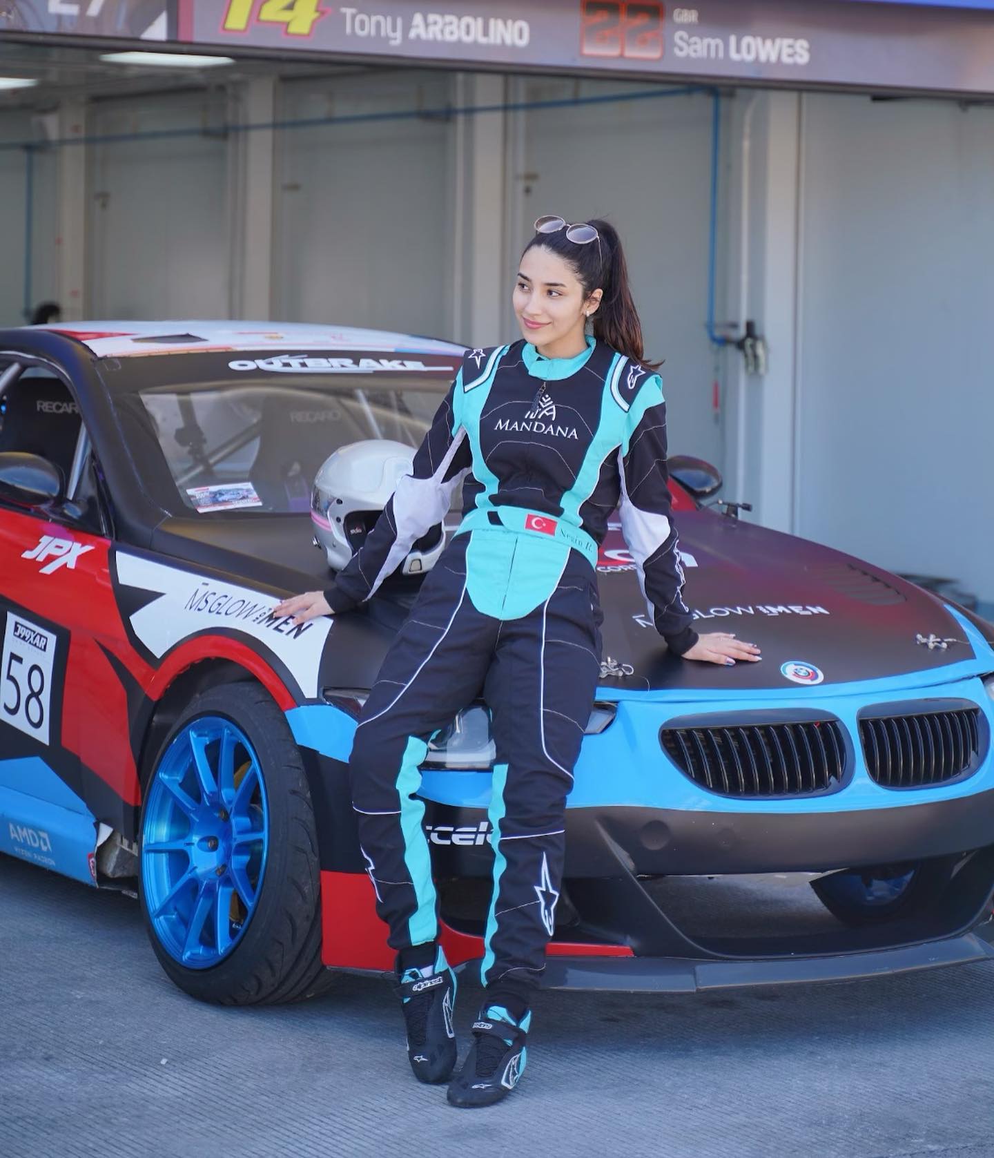 ProXtreme Kart Racing Suit Digital Printed, Made-to-Measure, Level 2 Karting - Cordura Fabric - Teal and Black ProXtreme Kart Racing Suit With Cordura Fabric | Teal & Black |