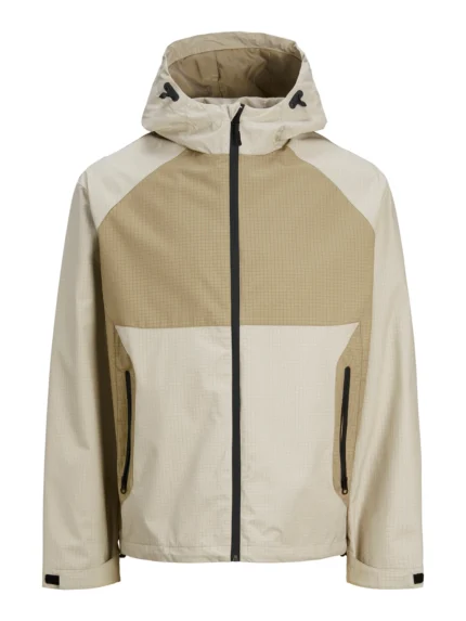 Men's Lightweight Hooded Windbreaker Jacket