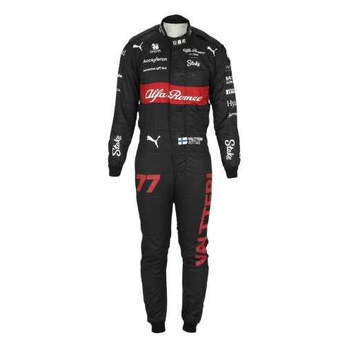 Alfa Romeo Premium Cordura Edition Kart Racing Suit Digital Printed, Made-to-Measure, Level 2