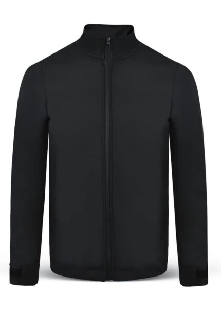 Men's Premium Soft-shell Jacket - Wind & Water Resistant| High Collar | Full Zip & Lightweight Jacket