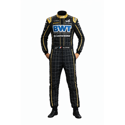 Alpine Star Go Kart Racing Suit Level 2 Digital Printed Made-to-Measure Karting Performance Gear