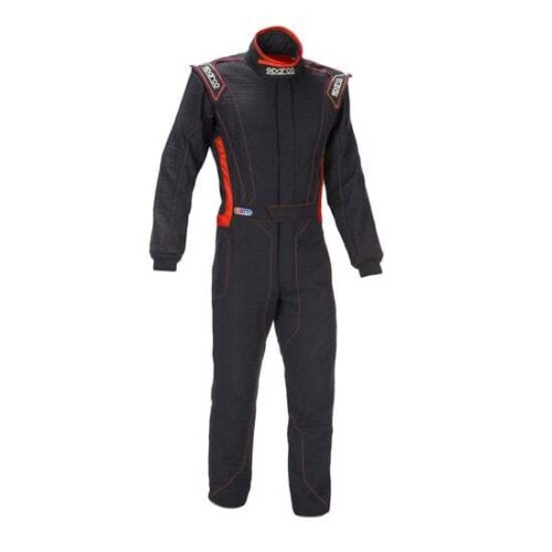 Sparco Go Kart Race Suit Red and Black Digital Printed Made to Measure Level 2 Karting