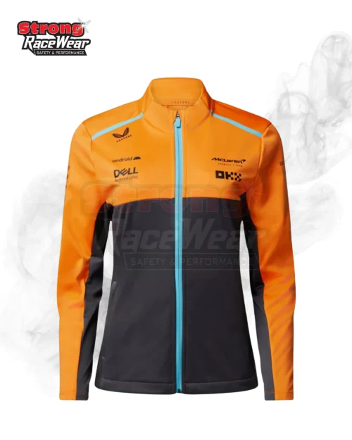 Kart Racing Softshell Jacket – Water-Resistant, Lightweight Performance Jacket for Drivers
