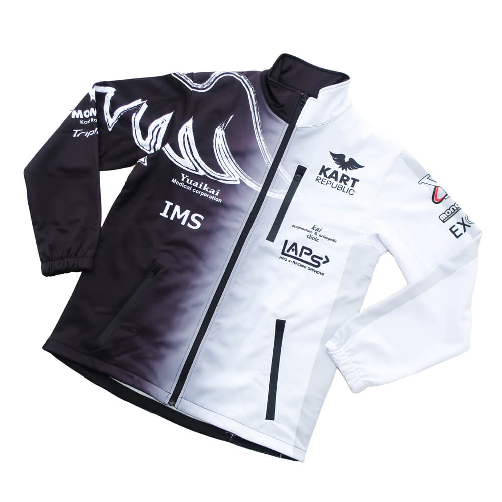 Kart Racing Softshell Jacket – Lightweight, Water-Resistant Performance Jacket for Drivers