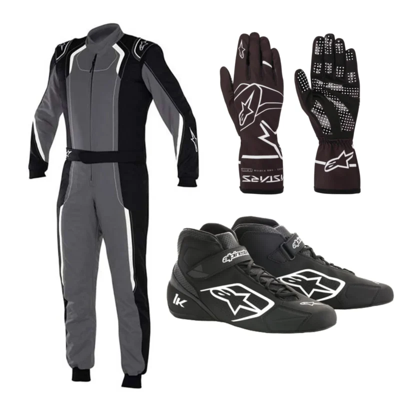 Alpine Star Go Kart Racing Suit Complete Kit Digital Printed With Customize Size