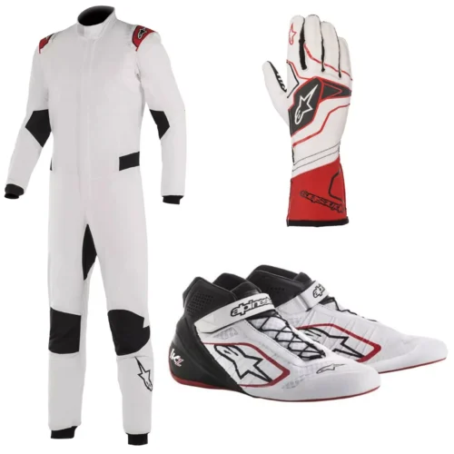 Alpine Star Kart Racing Suit Complete Kit Digital Printed Level 2 Suit CE