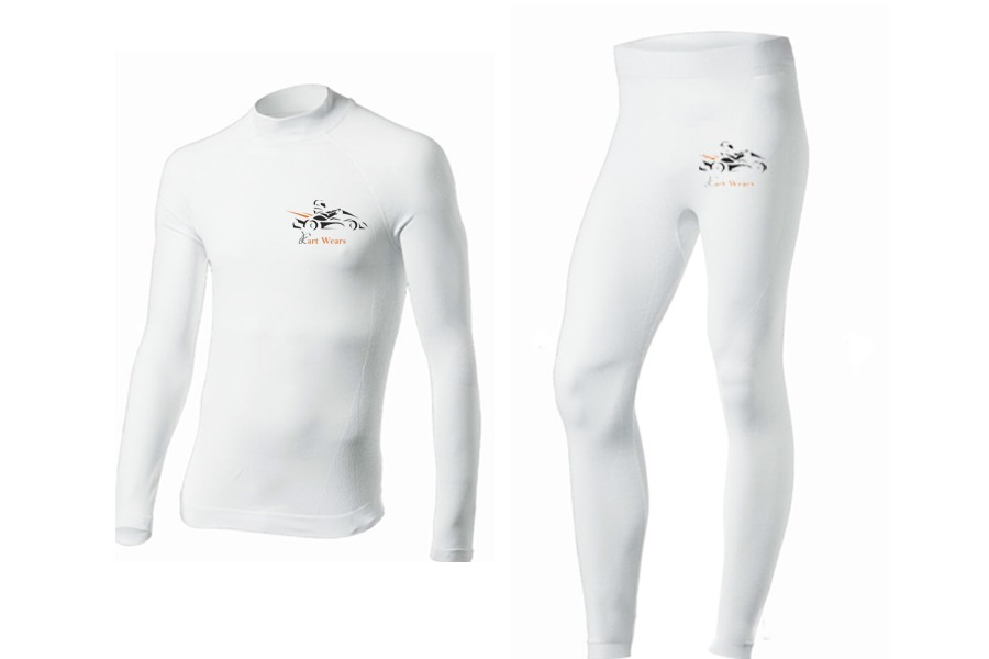 Men's Inner Long Sleeve Top & Underwear Pant Set for Kart Racing | Moisture-Wicking, Stretch Fabric for Comfort and Sweat Control Men's Inner Long Sleeve Top & Underwear Pant Set for Kart Racing | Moisture-Wicking, Stretch Fabric for Comfort and Sweat Control