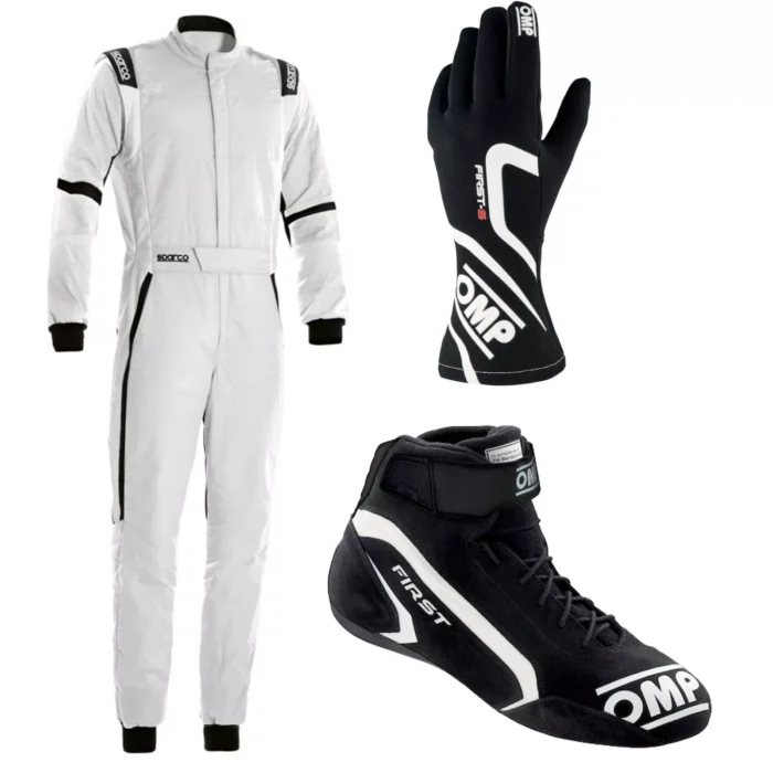 OMP Go Kart Suit complete kit Digital Printed level 2 Karting with Customize Sizing