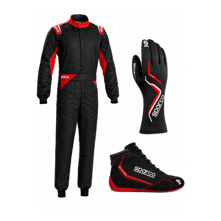 Sparco Sprint go kart racing suit complete kit
