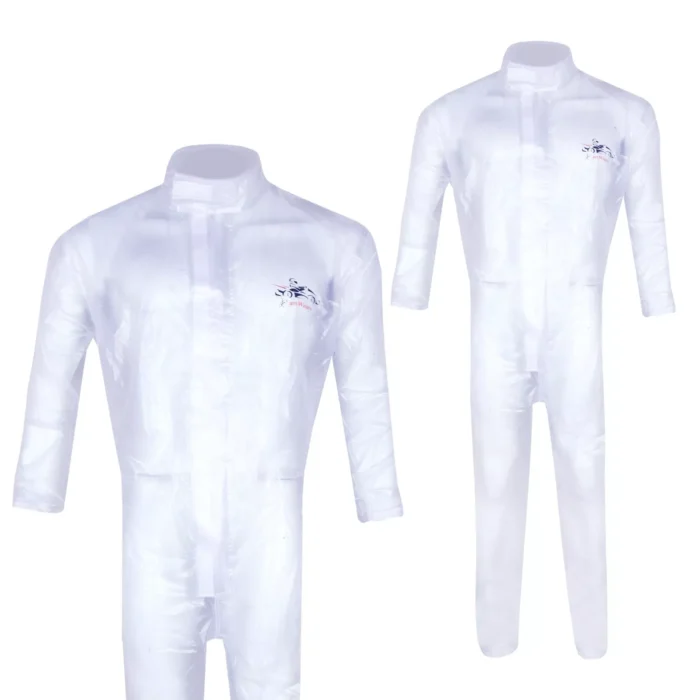 Transparent Overall Kart Racing Suit Waterproof