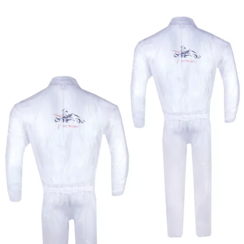 Transparent Overall Kart Racing Suit Waterproof
