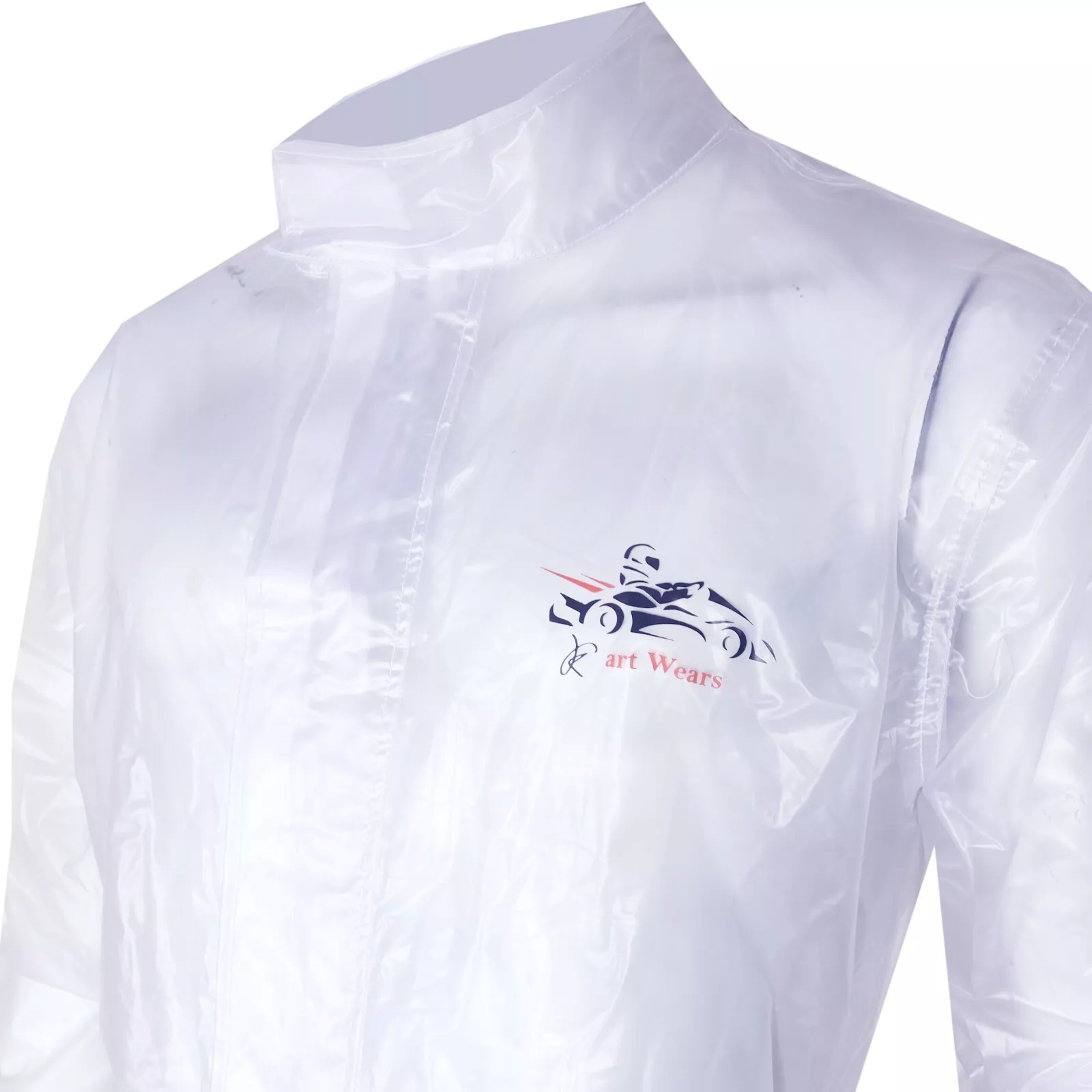 Transparent Overall Kart Racing Suit Waterproof Transparent Overall Kart Racing Suit Waterproof