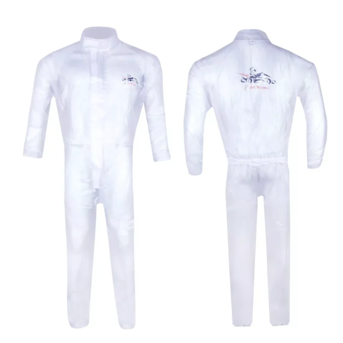 Transparent Overall Kart Racing Suit Waterproof