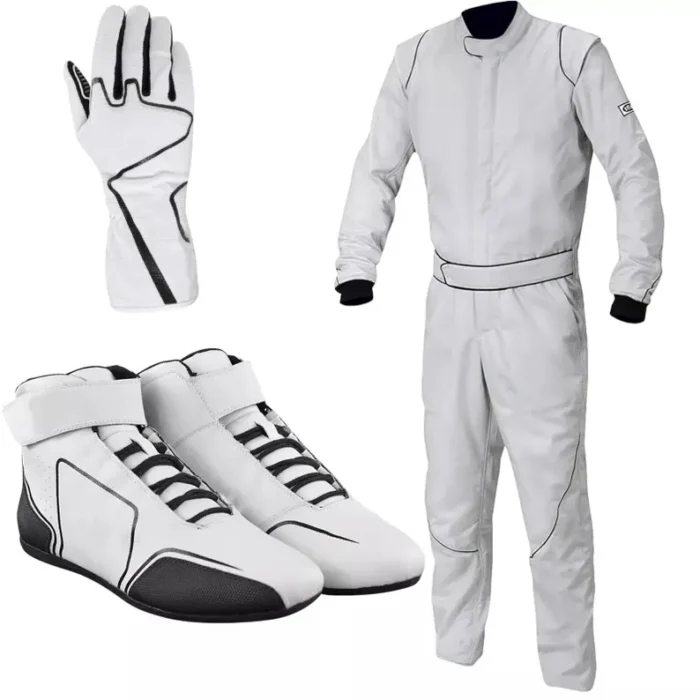 Alpine Star Go Kart Racing Suit Complete Kit Digital Printed Suit, Gloves, & Shoes With Customize Options
