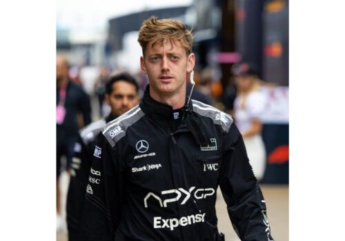 APXGP Pro Team Racing Suit – Premium Motorsport Attire with Sponsor Branding for Elite Performance and Style